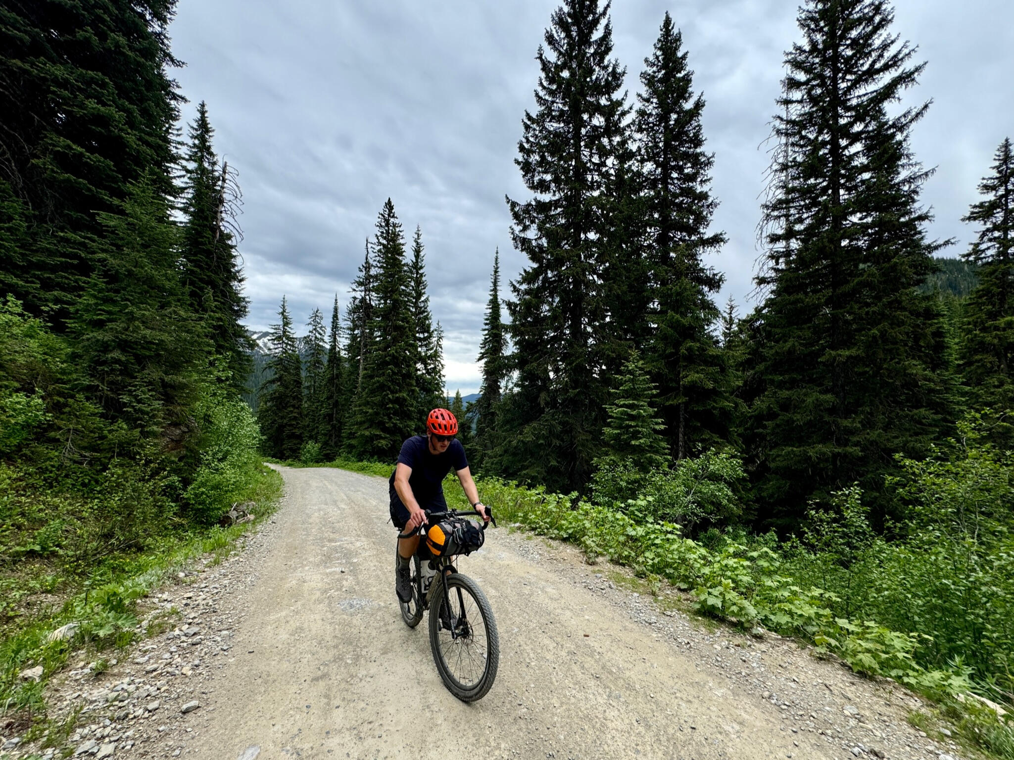 Glacier Bikepacking Full Gas